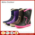 Hunte Brand High quality Women's Low Heels Rain Boots Wellies